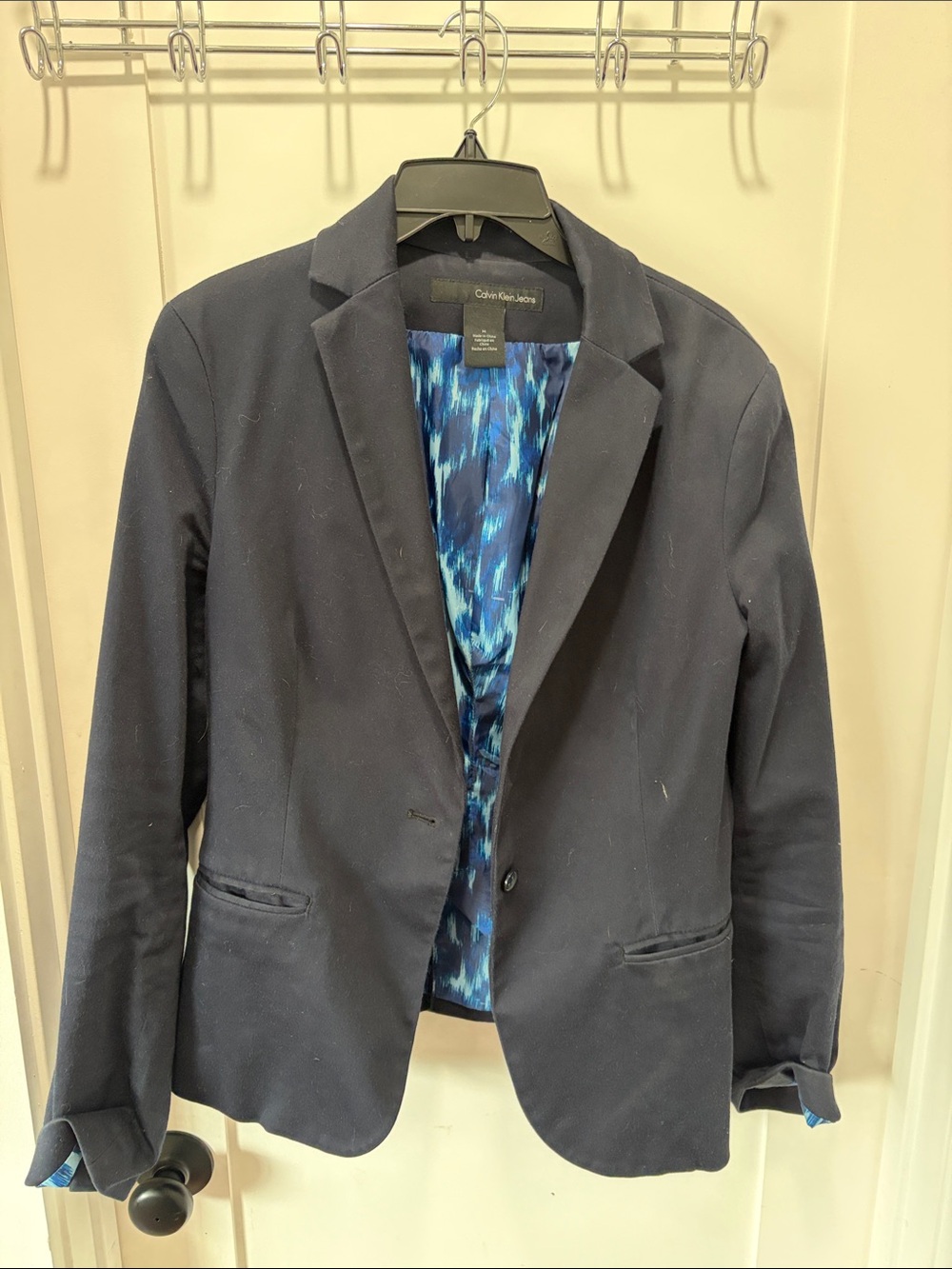 Calvin Klein women’s Navy Blazer